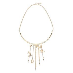 ISABEL MARANT Sterling Silver Chain Necklace Women GOLD Necklaces